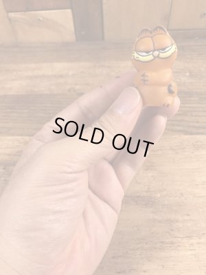 ガーフィールドのソフビ製のヴィンテージフィギュア