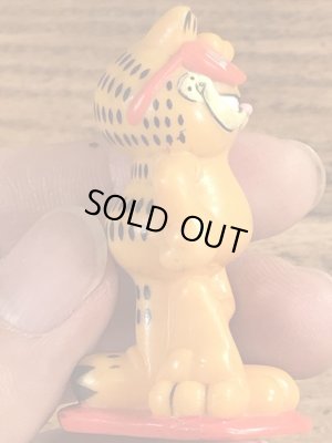 ガーフィールドのLuv YaのヴィンテージPVCフィギュア