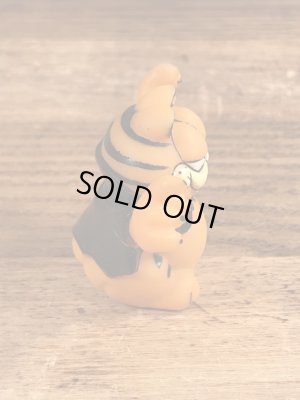 ガーフィールドのドラキュラのビンテージソフビ人形