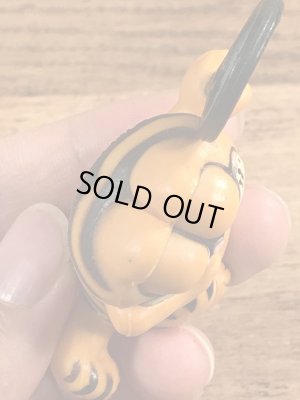 テニスのガーフィールドのビンテージPVCフィギュア