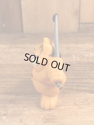 ゴルフのガーフィールドのヴィンテージPVC製フィギュア