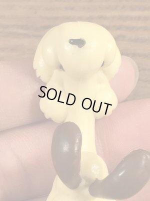 ガーフィールドのオーディーのヴィンテージPVC製フィギュア