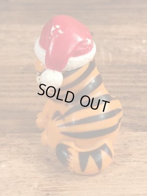 クリスマスのガーフィールドのヴィンテージPVC製フィギュア