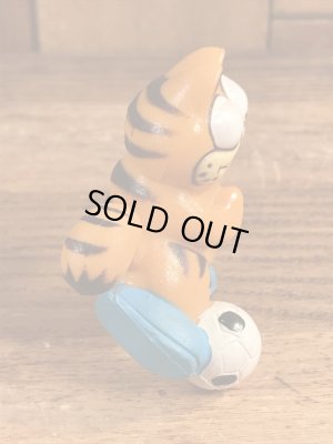 サッカーのガーフィールドのビンテージPVCフィギュア