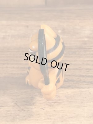 テニスのガーフィールドのヴィンテージPVC製フィギュア