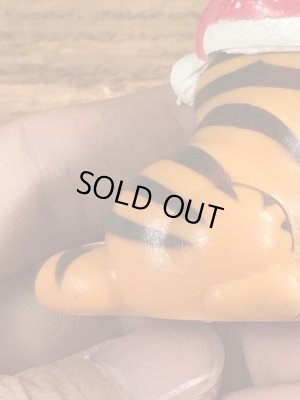 クリスマスのガーフィールドのヴィンテージPVC製フィギュア