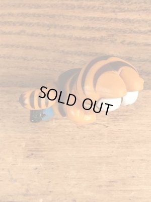 ローラースケートのガーフィールドのビンテージPVCフィギュア