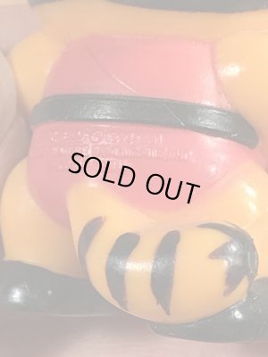 レスリングのガーフィールドのヴィンテージPVC製フィギュア