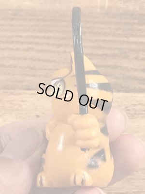 テニスのガーフィールドのビンテージPVCフィギュア