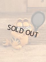 Garfield “Tennis” PVC Figure　ガーフィールド　ビンテージ　PVCフィギュア　テニス　80年代