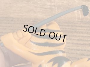 ゴルフのガーフィールドのビンテージPVCフィギュア