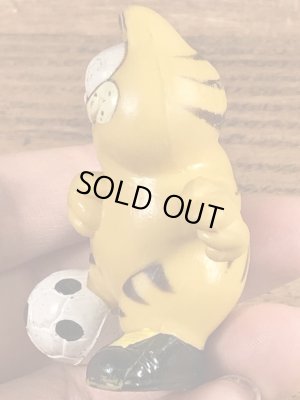 サッカーのガーフィールドのビンテージPVCフィギュア