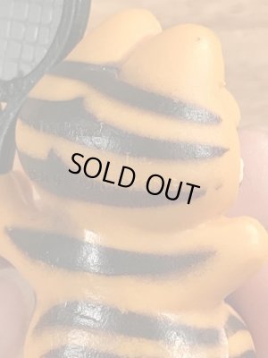 テニスのガーフィールドのヴィンテージPVC製フィギュア