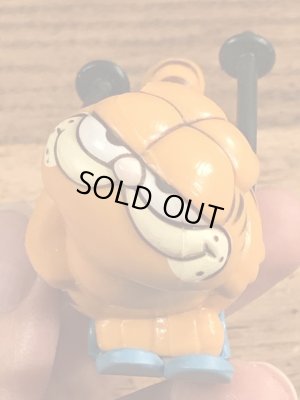 スキーのガーフィールドのビンテージPVCフィギュア