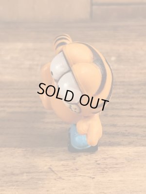 ローラースケートのガーフィールドのヴィンテージPVC製フィギュア