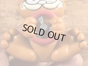 ドライバーのガーフィールドのヴィンテージPVC製フィギュア