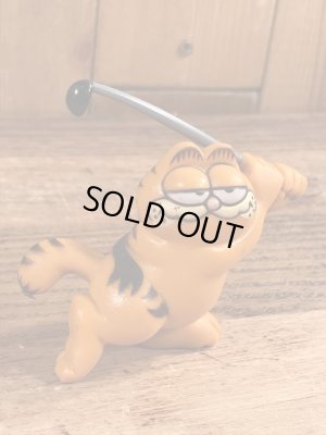 ゴルフのガーフィールドのビンテージPVCフィギュア