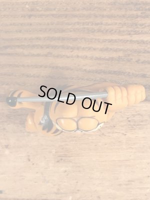 ゴルフのガーフィールドのビンテージPVCフィギュア