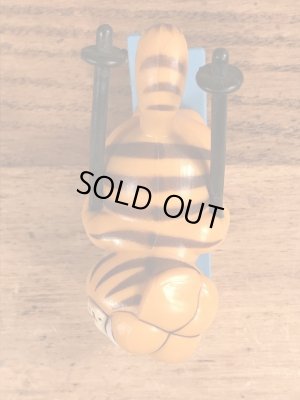 スキーのガーフィールドのビンテージPVCフィギュア