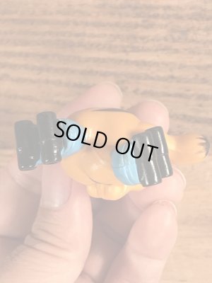 ローラースケートのガーフィールドのヴィンテージPVC製フィギュア