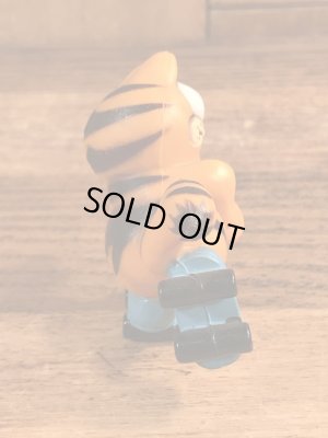 ローラースケートのガーフィールドのビンテージPVCフィギュア