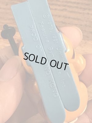 スキーのガーフィールドのヴィンテージPVC製フィギュア