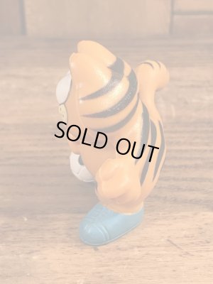 サッカーのガーフィールドのヴィンテージPVC製フィギュア