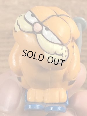 スキーのガーフィールドのビンテージPVCフィギュア