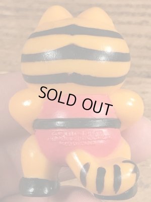 レスリングのガーフィールドのビンテージPVCフィギュア