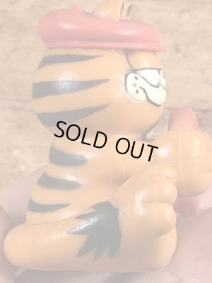 ドライバーのガーフィールドのヴィンテージPVC製フィギュア