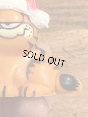クリスマスのガーフィールドのヴィンテージPVC製フィギュア