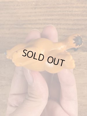 ゴルフのガーフィールドのヴィンテージPVC製フィギュア