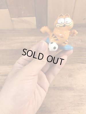 サッカーのガーフィールドのビンテージPVCフィギュア