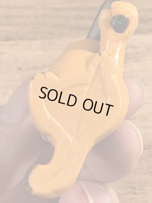 テニスのガーフィールドのヴィンテージPVC製フィギュア