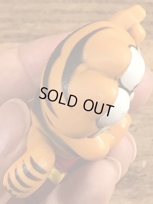 ローラースケートのガーフィールドのヴィンテージPVC製フィギュア