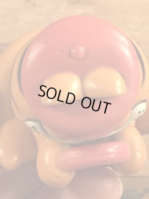 ドライバーのガーフィールドのビンテージPVCフィギュア