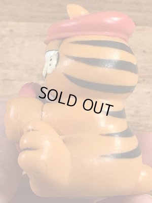 ドライバーのガーフィールドのビンテージPVCフィギュア