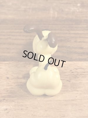 ガーフィールドのオーディーのヴィンテージPVC製フィギュア