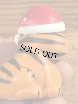 クリスマスのガーフィールドのビンテージPVCフィギュア