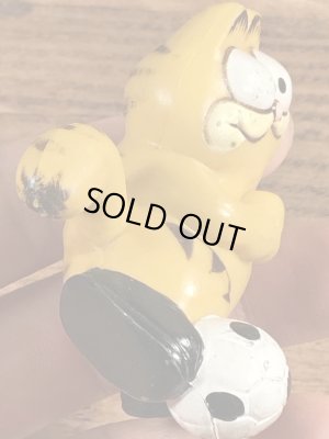 サッカーのガーフィールドのヴィンテージPVC製フィギュア