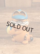 Garfield “Beach Volleyball” PVC Figure　ガーフィールド　ビンテージ　PVCフィギュア　ビーチバレー　80年代