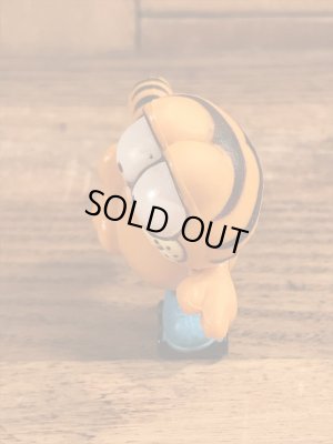 ローラースケートのガーフィールドのヴィンテージPVC製フィギュア