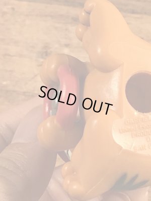 ドライバーのガーフィールドのヴィンテージPVC製フィギュア