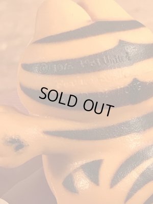 ローラースケートのガーフィールドのビンテージPVCフィギュア