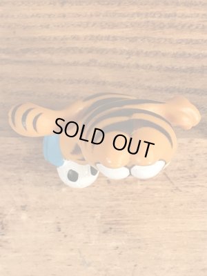 サッカーのガーフィールドのビンテージPVCフィギュア