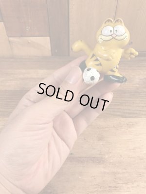 サッカーのガーフィールドのビンテージPVCフィギュア