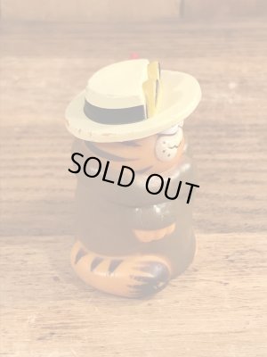 案内人のガーフィールドのビンテージPVCフィギュア