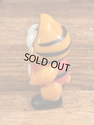 レスリングのガーフィールドのヴィンテージPVC製フィギュア