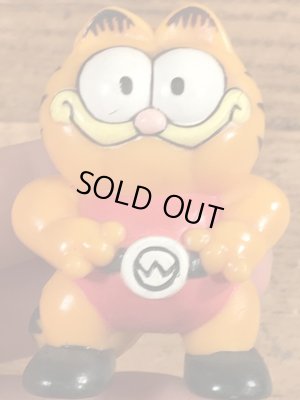 レスリングのガーフィールドのビンテージPVCフィギュア