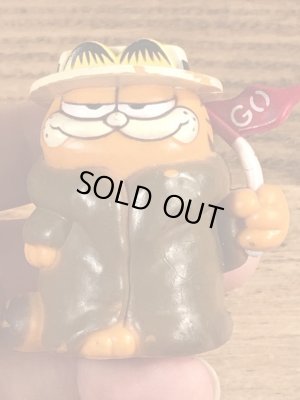 案内人のガーフィールドのビンテージPVCフィギュア